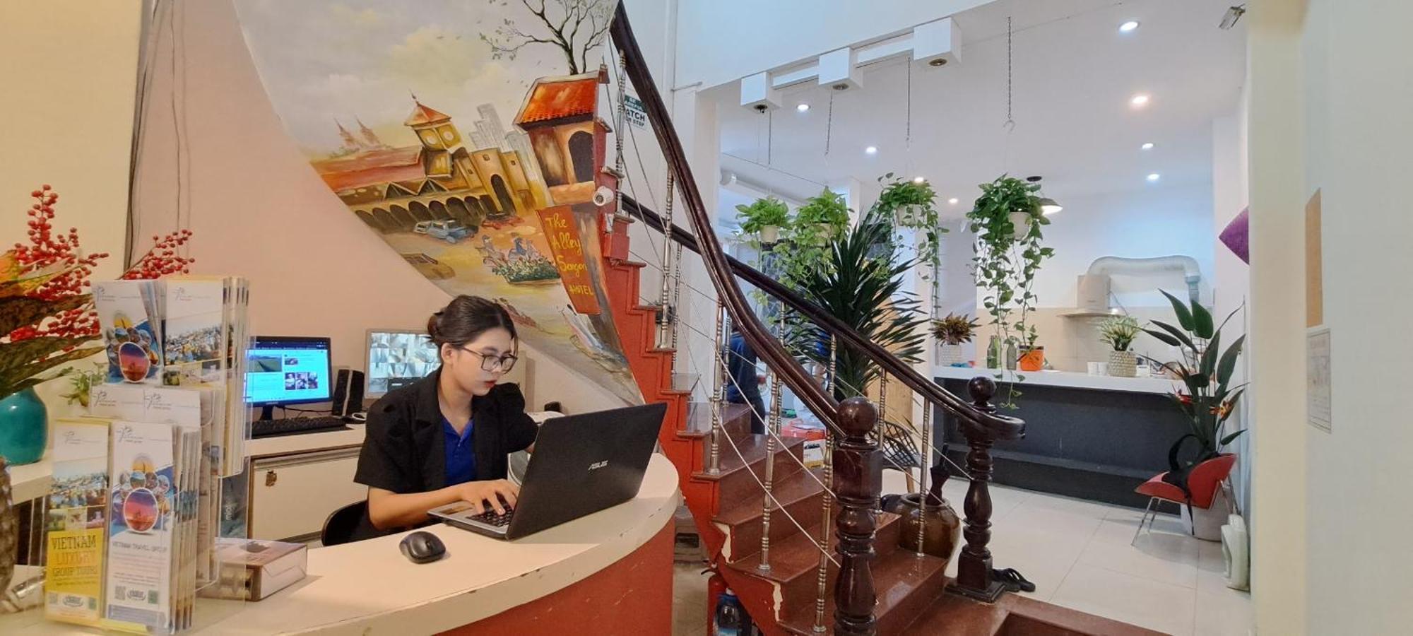 The Alley Saigon Hotel Ho-Chi-Minh-Stadt Exterior foto