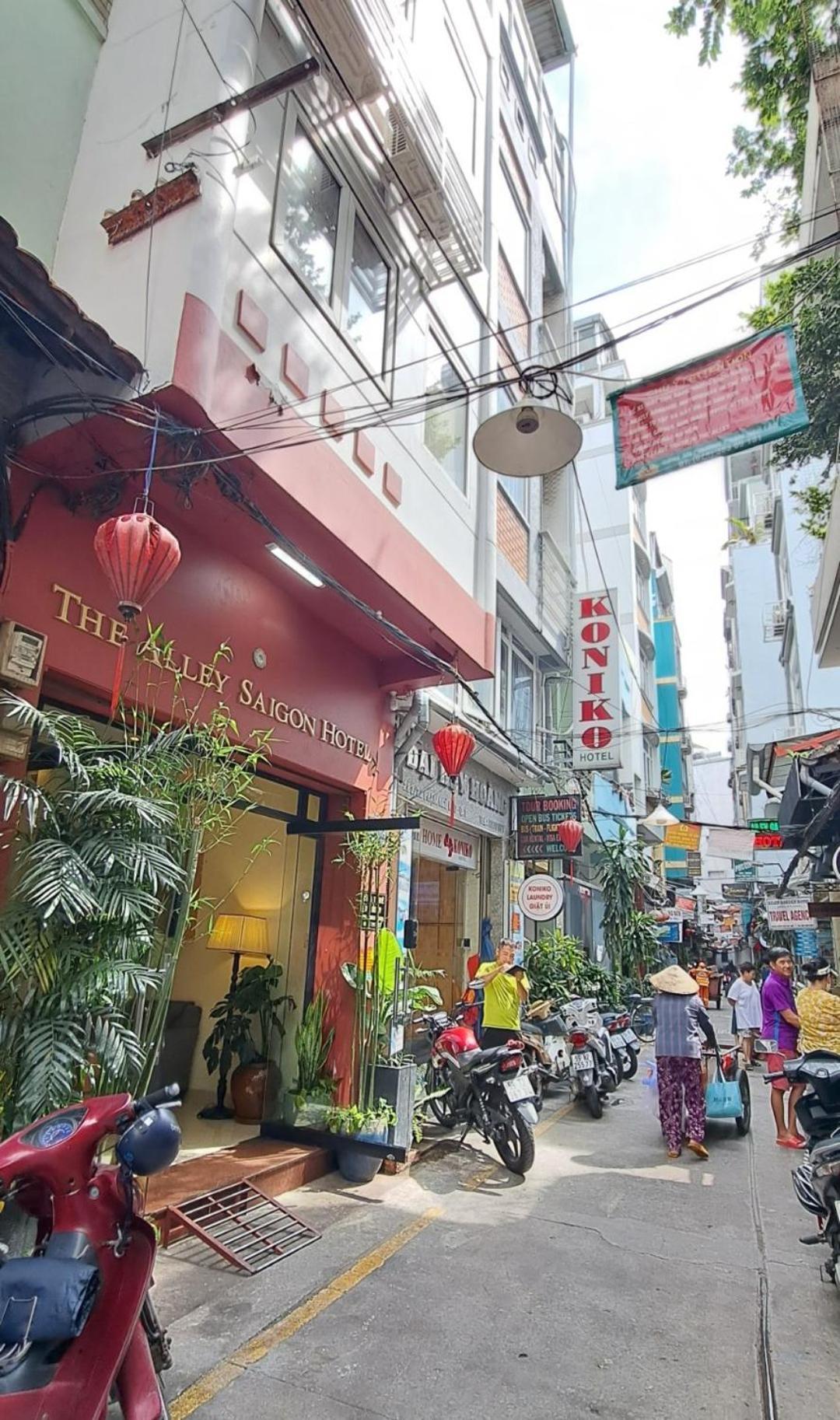 The Alley Saigon Hotel Ho-Chi-Minh-Stadt Exterior foto
