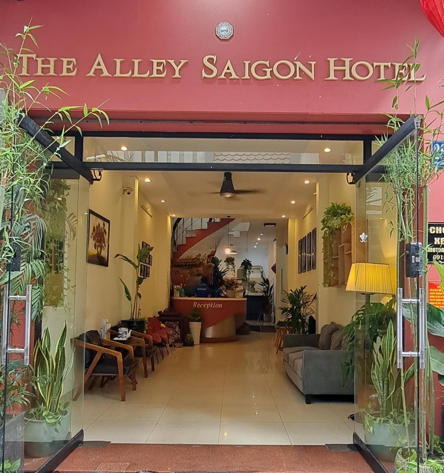The Alley Saigon Hotel Ho-Chi-Minh-Stadt Exterior foto